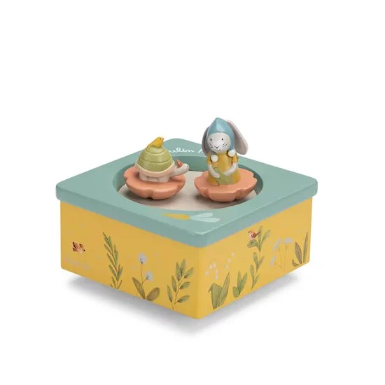 Trois petits lapins Boîte à musique   de               Moulin Roty