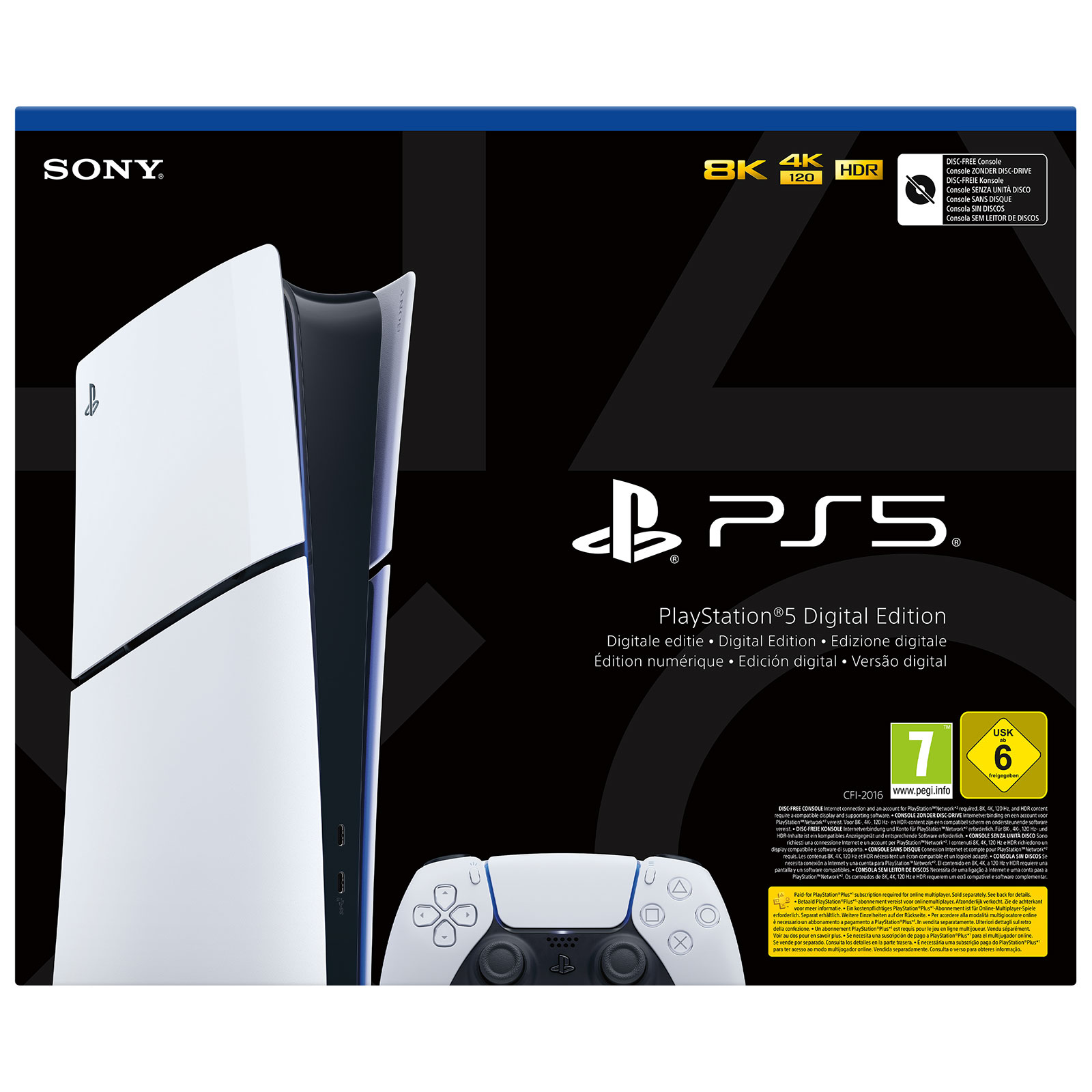 Sony Interactive Entertainment Sony PlayStation 5 Slim Digital Edition