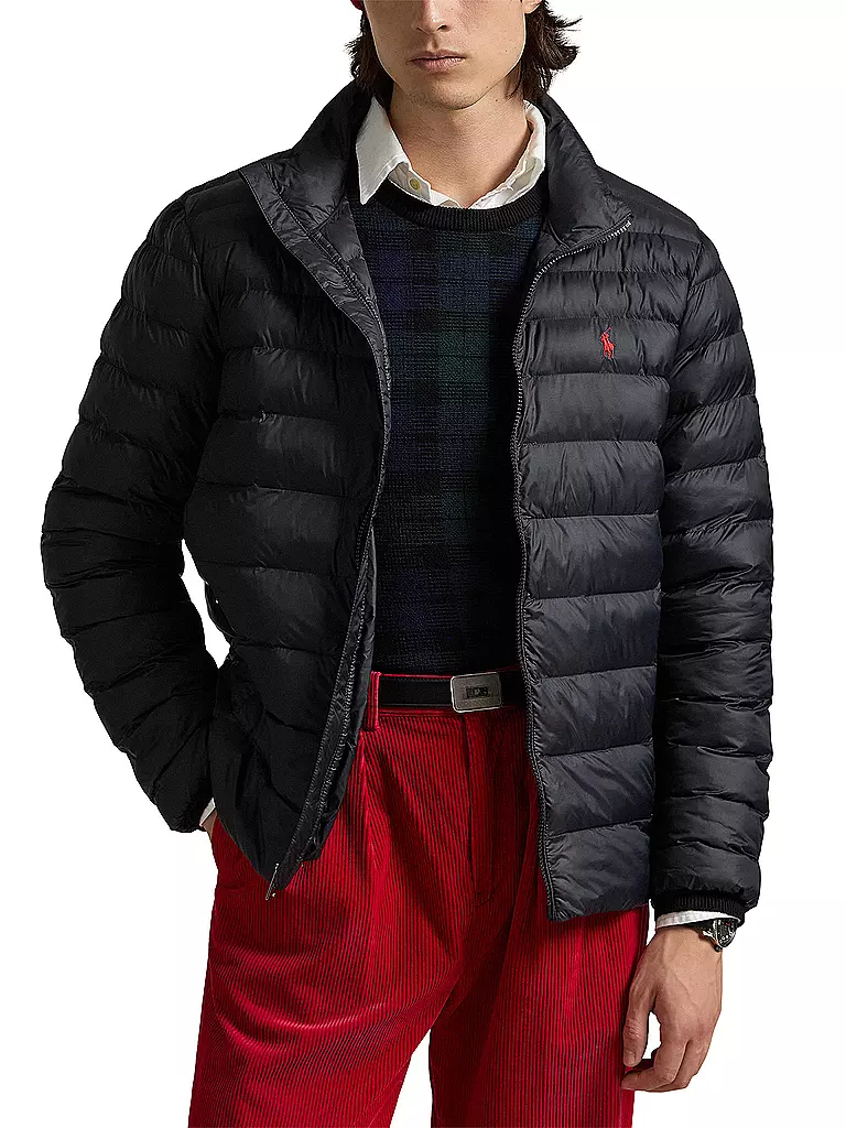 POLO RALPH LAUREN Leichtsteppjacke  schwarz
