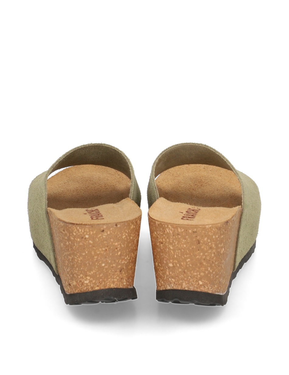 Veloursleder Pantoffel