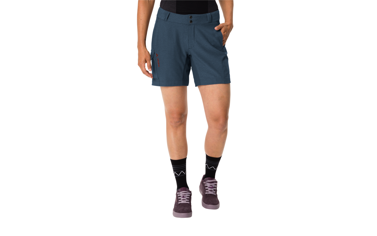 Vaude Tremalzini Damen Radshorts dark sea