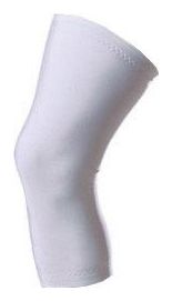 Genouillère lycra vélo blanche XL