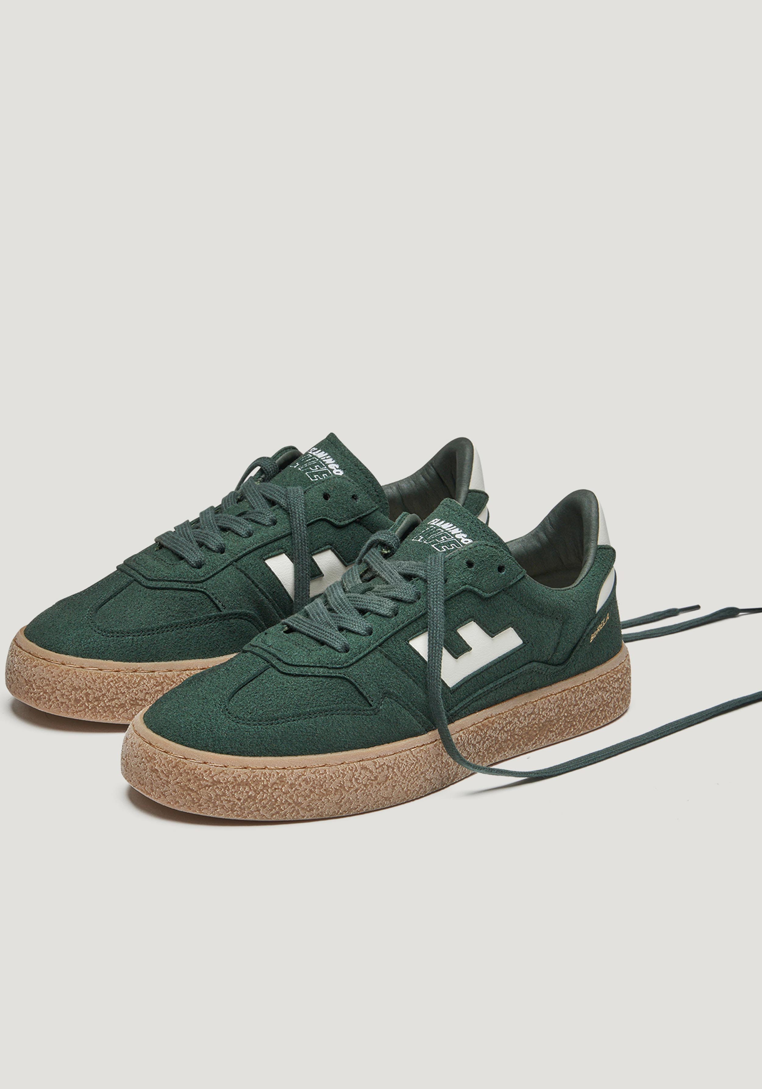 Flamingos Life Sneaker Burela Bold Hairy Suede Everglade