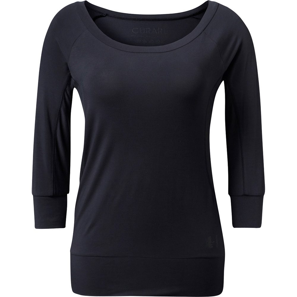 Curare 3/4 T-Shirt Damen midnight blue