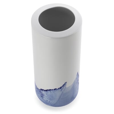 Vase Tide handdekoriert, Mittel