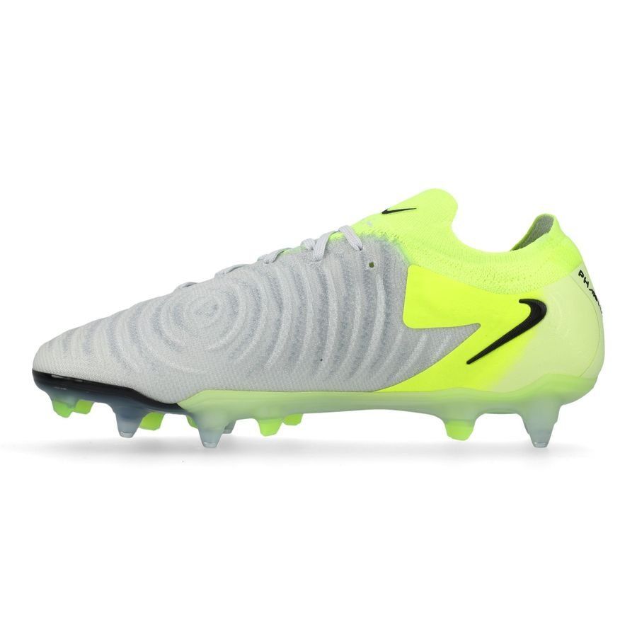 Nike Phantom GX II Elite SG-PRO Anti-Clog Mad Voltage - Argenté/Noir/Jaune Fluo