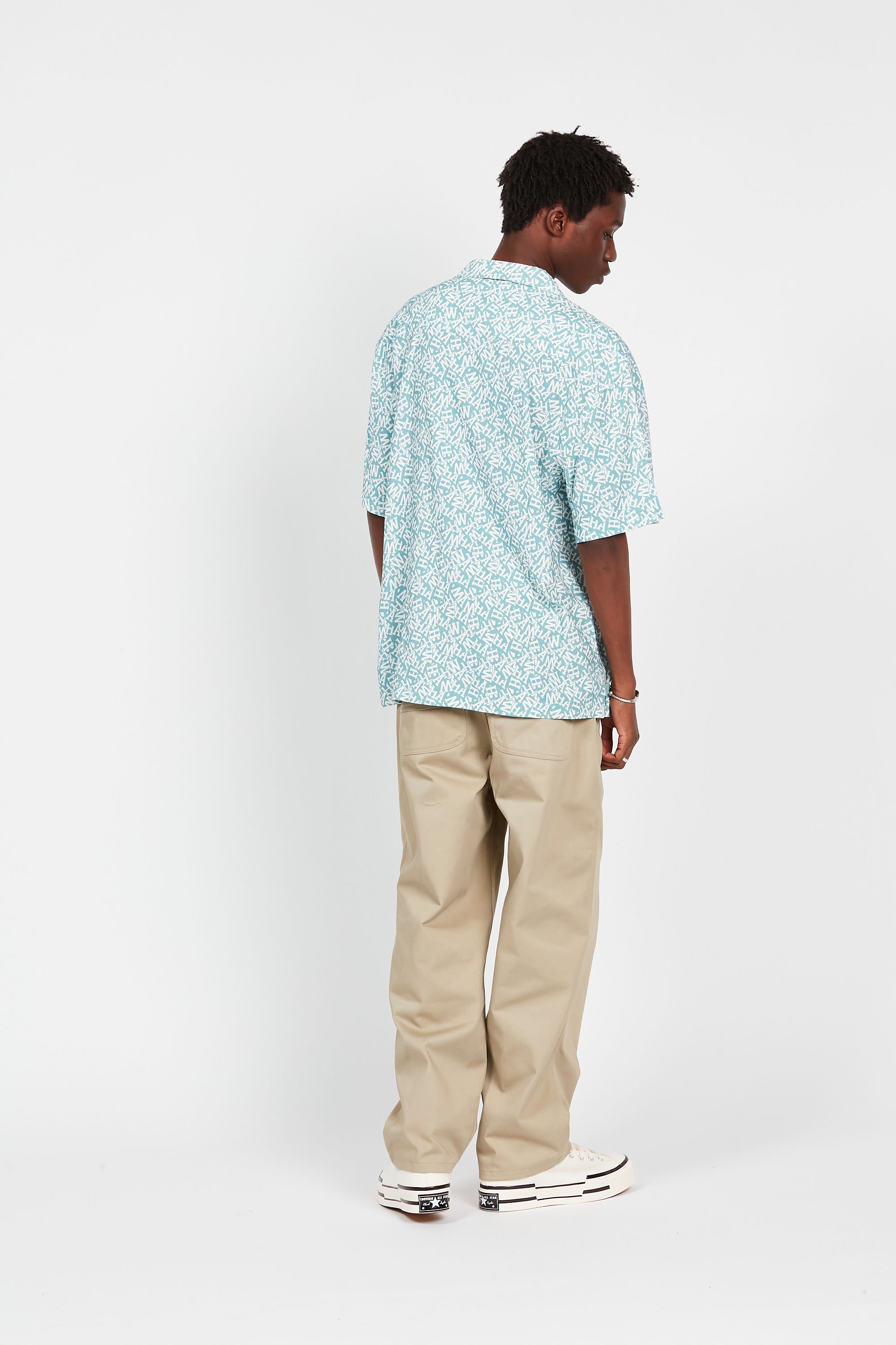 HUMAN WITH ATTITUDE Chemise bowling Bleu