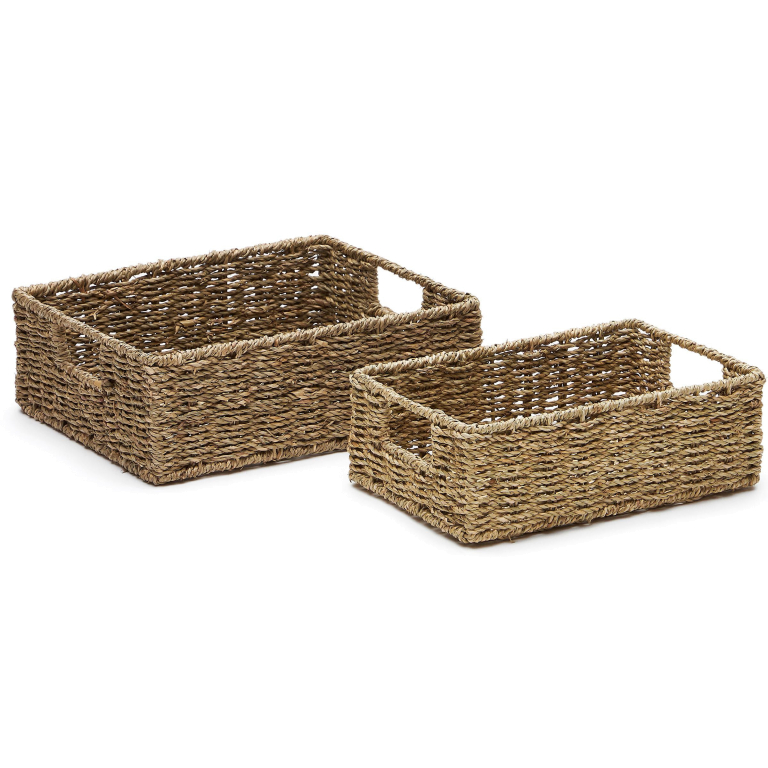Kave Home Tossa opbergmand set van 2