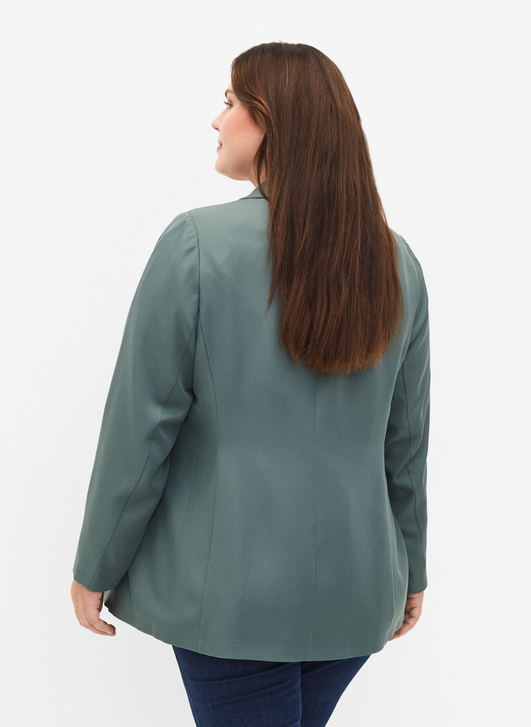 FLASH - Enkel blazer med knap