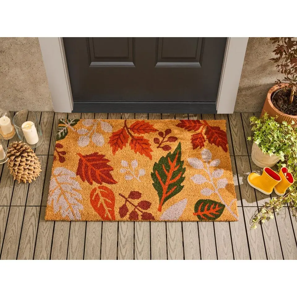 DAGATAN - Deurmat - Meerkleurig - 60 x 90 cm - Kokos