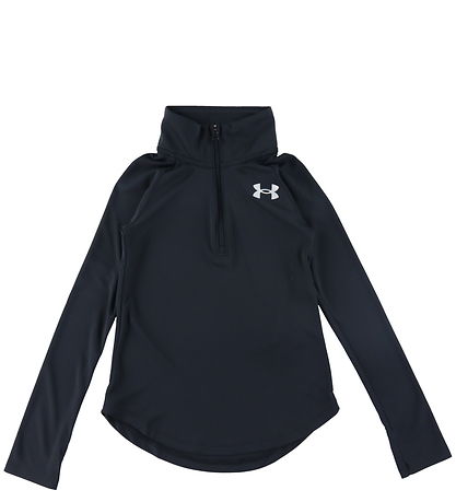 Under Armour Bluse - Tech Grafik - 1/2 Reißverschluss - Schwarz