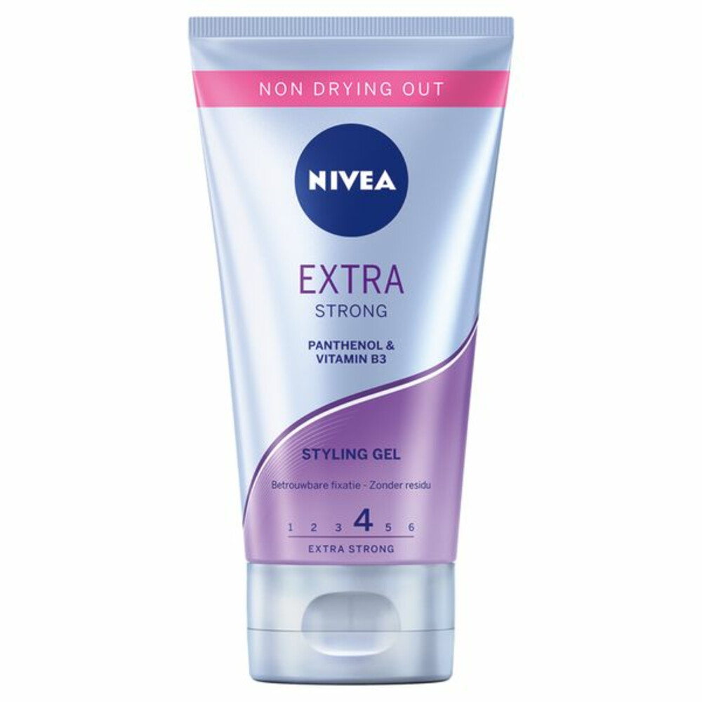 6x Nivea Gel Extra Strong150 ml