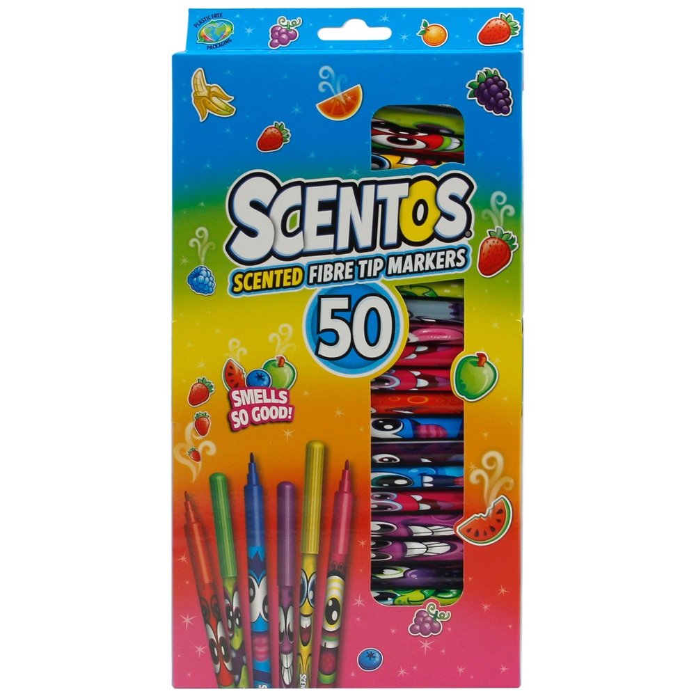 Scentos Filzstifte, 50er-Packung