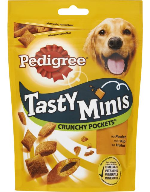 Pedigree Cheesy Tasty Bites Crunchy - Hondensnacks - 95 g