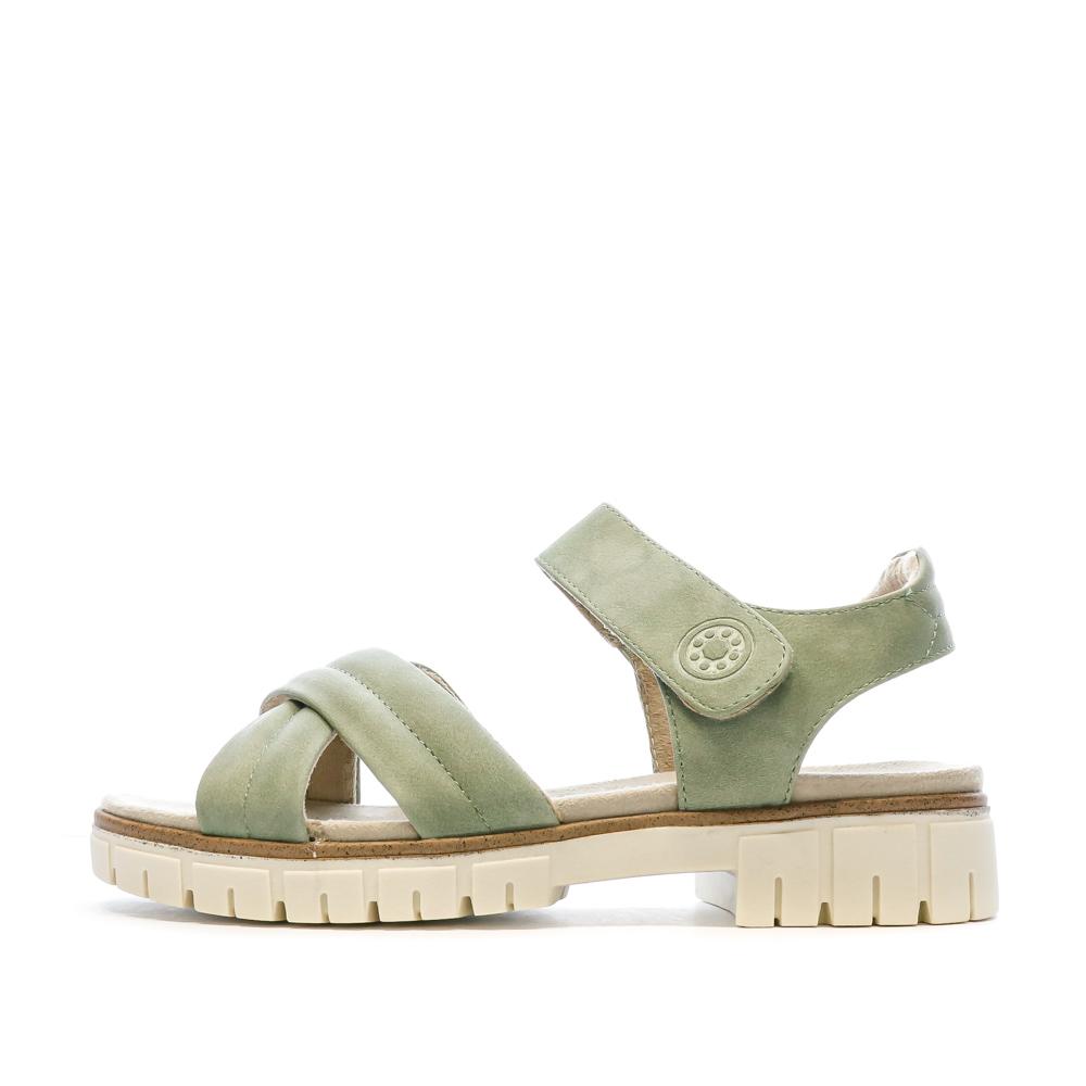 Relife Sandales Verte Femme Relife Layon