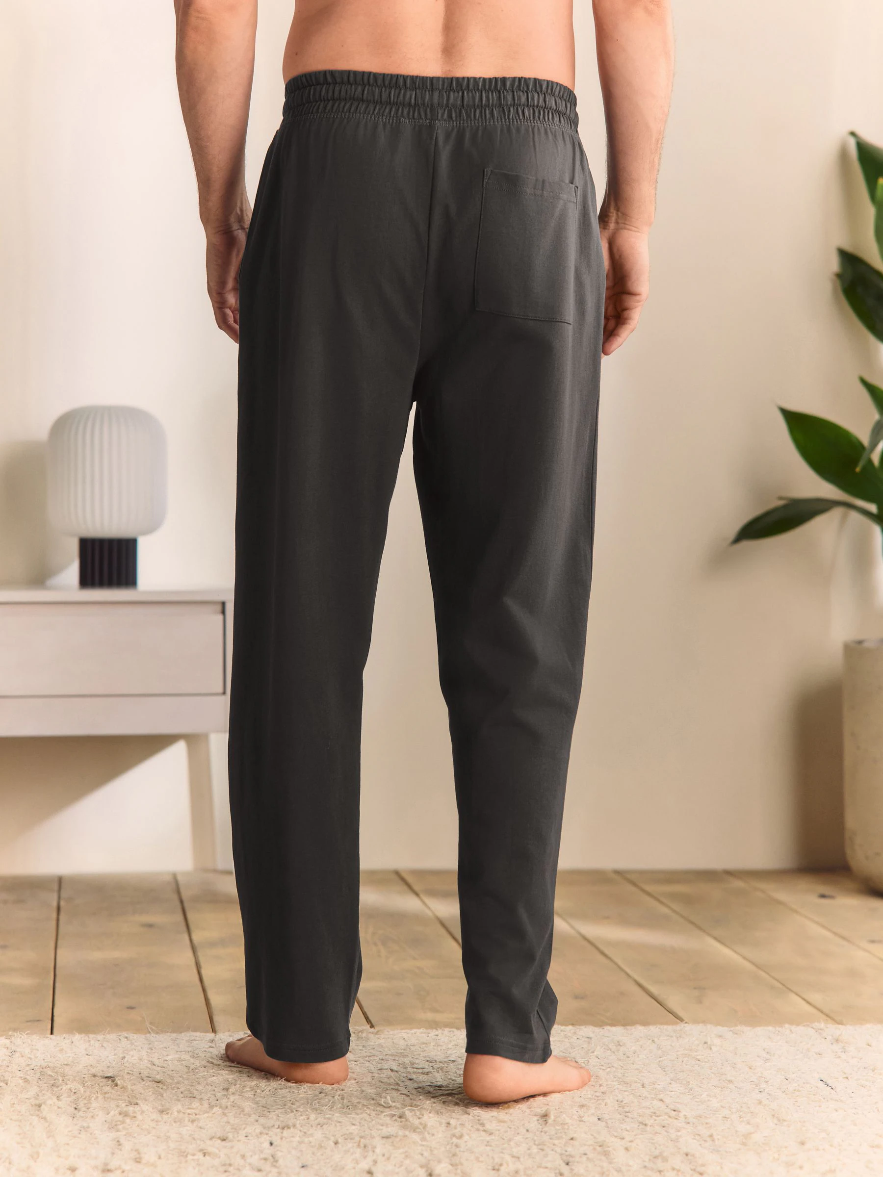 Leisteen grijs - Open - Dunne joggingbroek