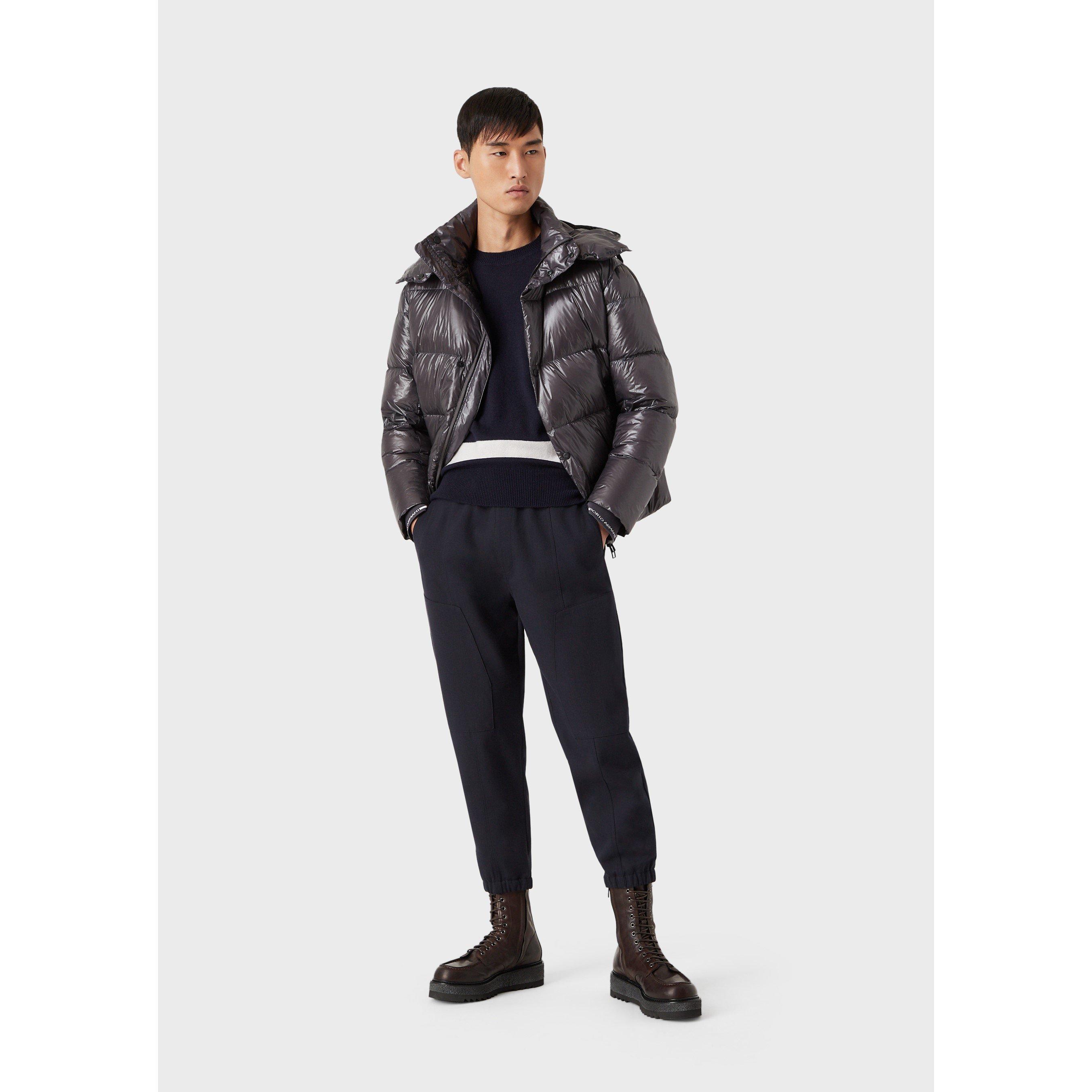 Emporio Armani Shiny Puffer Jacket