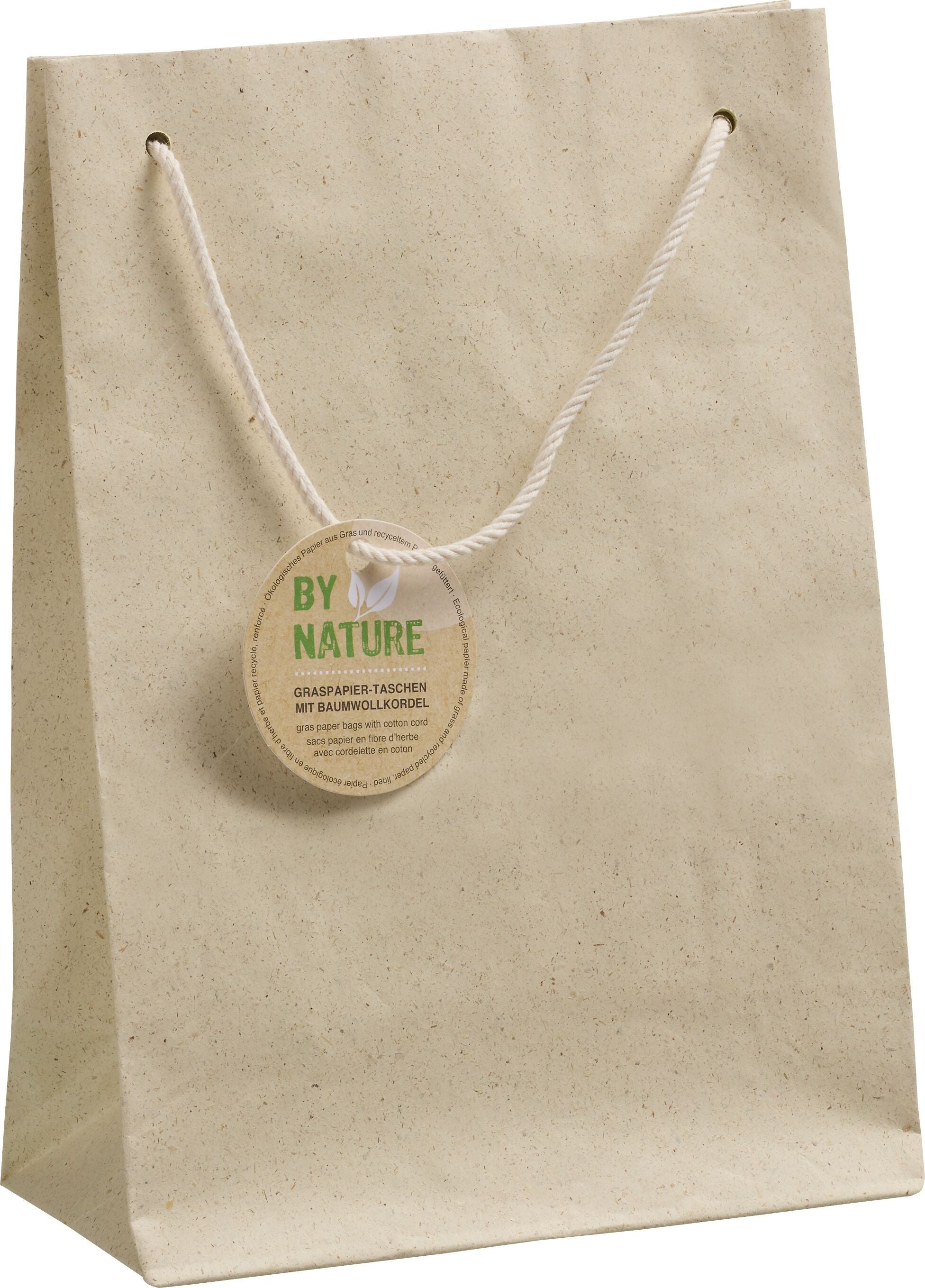 NATURE Geschenktasche natur 20x28x10 cm - Natur / B: 28.0 cm x T: 20.0 cm x H: 10.0 cm