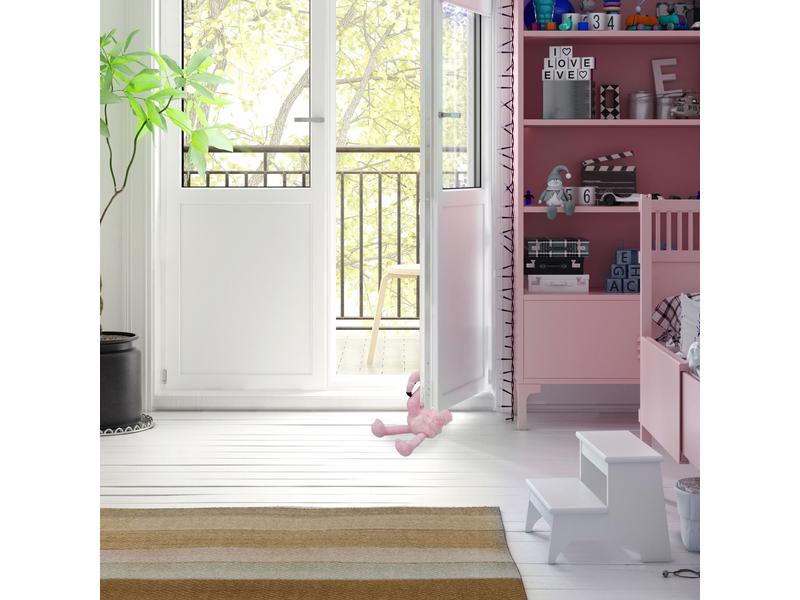 relaxdays Türsicherung Flamingo Tier-Türstopper