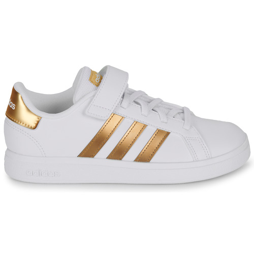 Adidas Sportswear - GRAND COURT 2.0 EL - Blanc / Doré