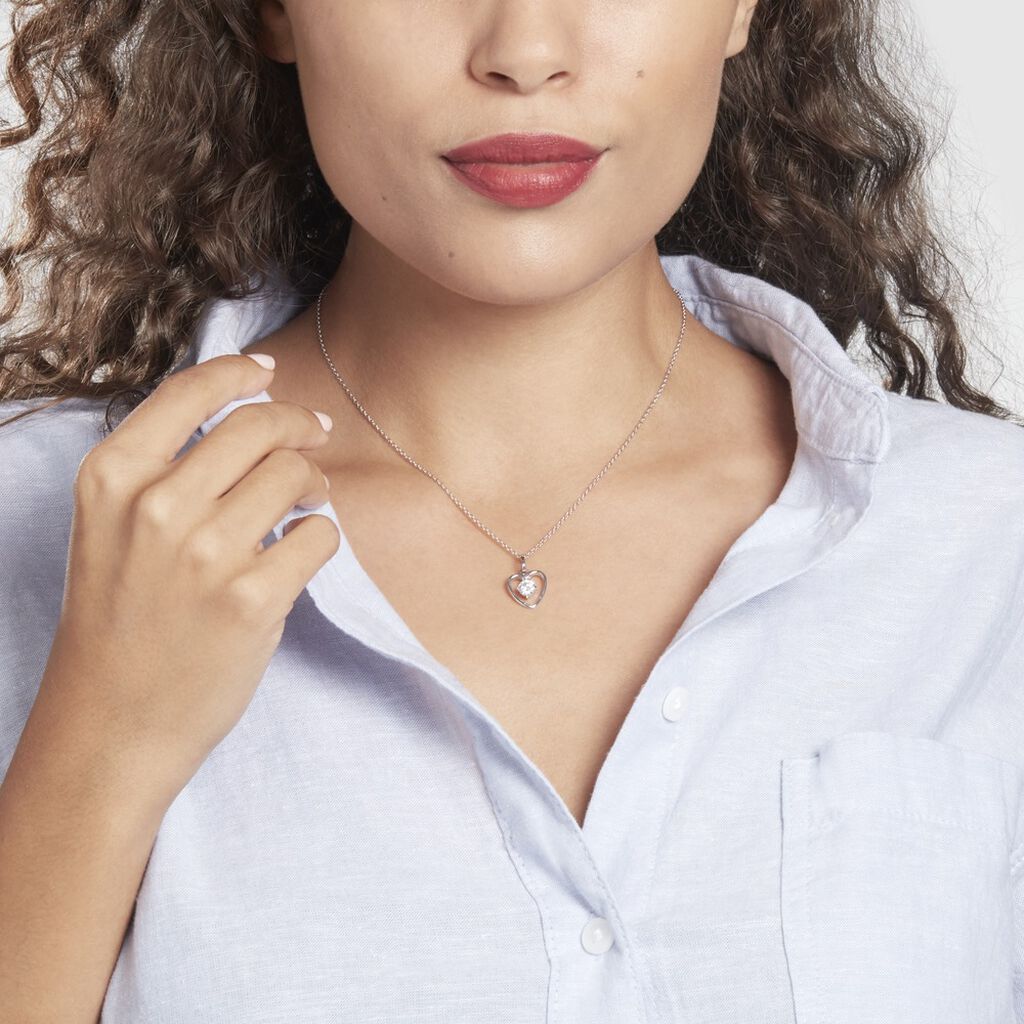 Collier Condatis Argent Oxyde