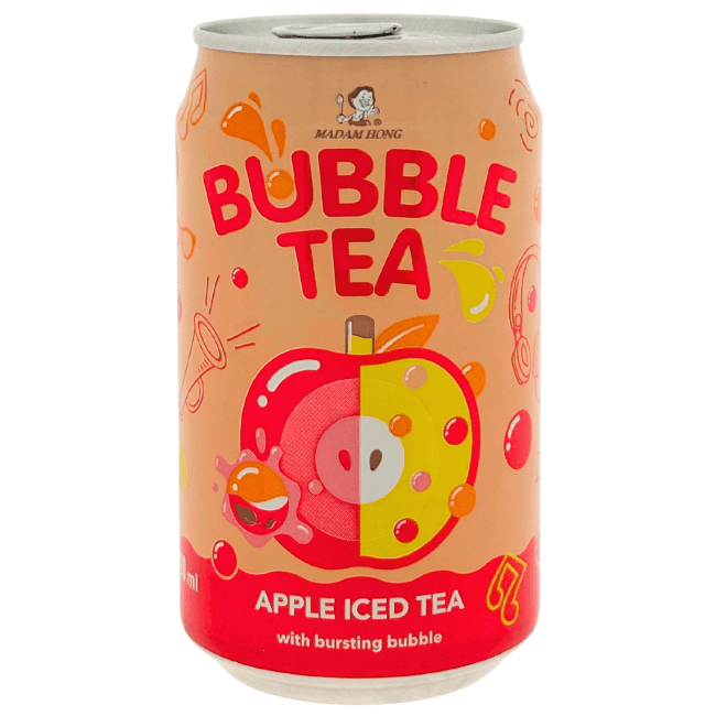 Madam Hong Bubbelthee Drank Appel Ijsthee Smaak 320ml