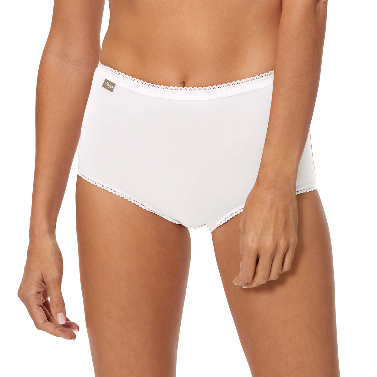 PLAYTEX<br>Conjunto de 6 calcinhas maxi de algodão