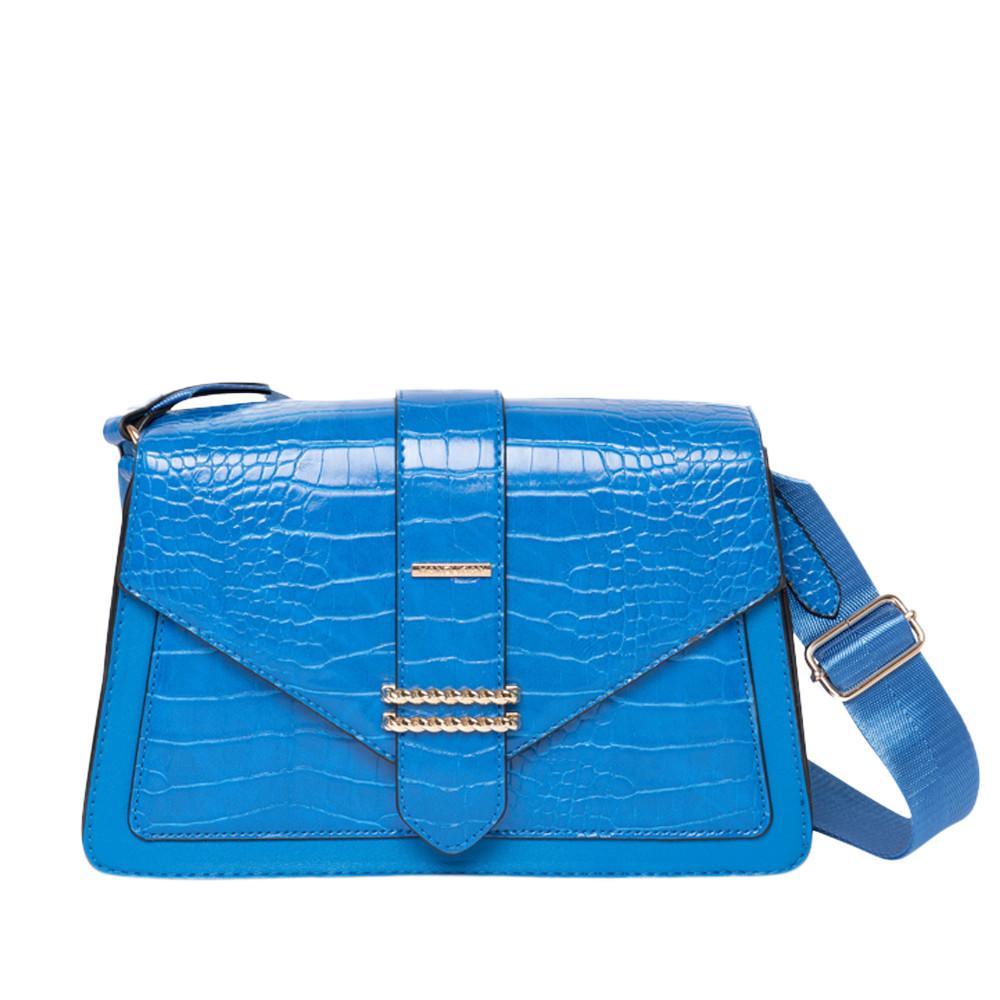 Manoukian Sac Bandoulière Bleu Roi Femme Manoukian Romeo