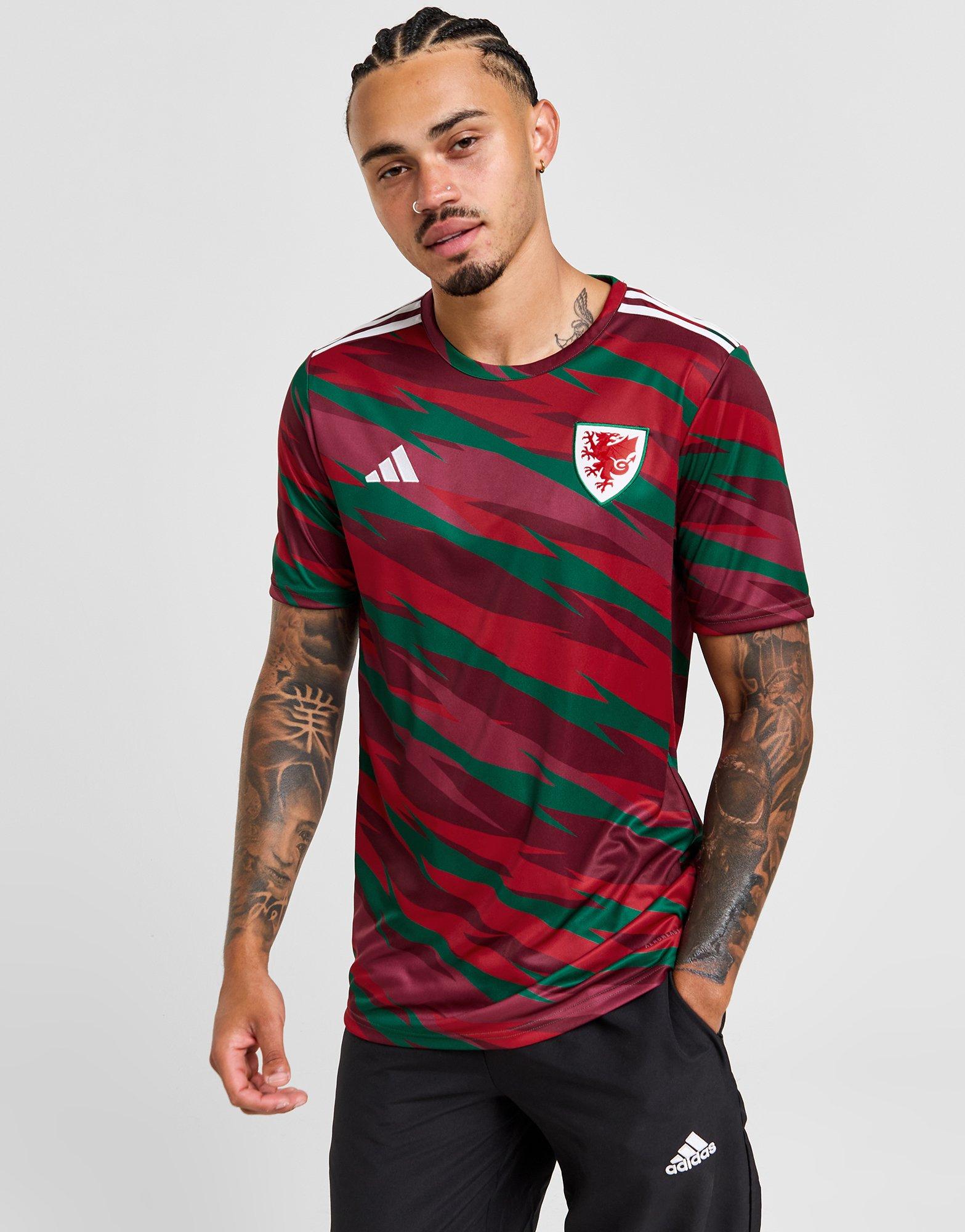 adidas Maillot d'Avant-Match Pays de Galles Homme