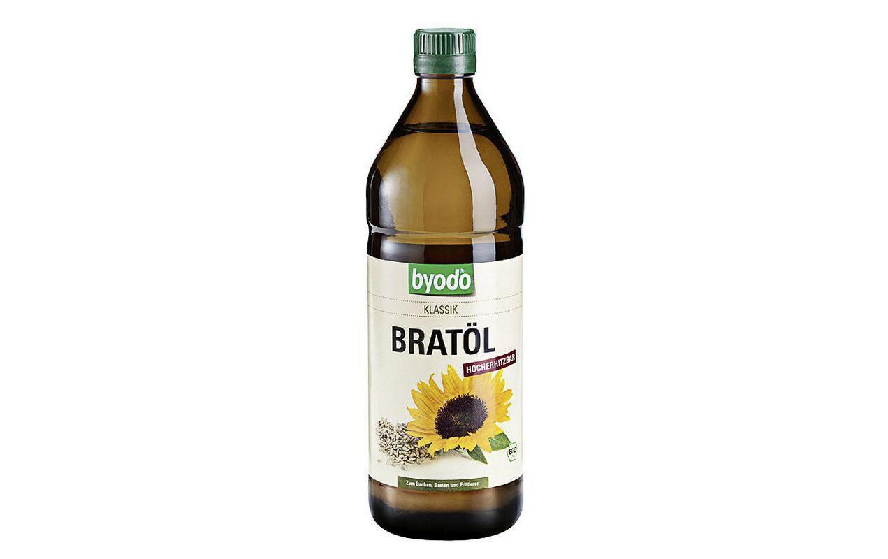 Flasche Bio Bratöl 750 mlSonnenblumenöl in Bio-Qualität