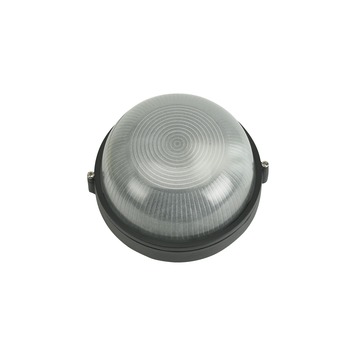 KARWEI buitenlamp bull-eye Tom rond zwart