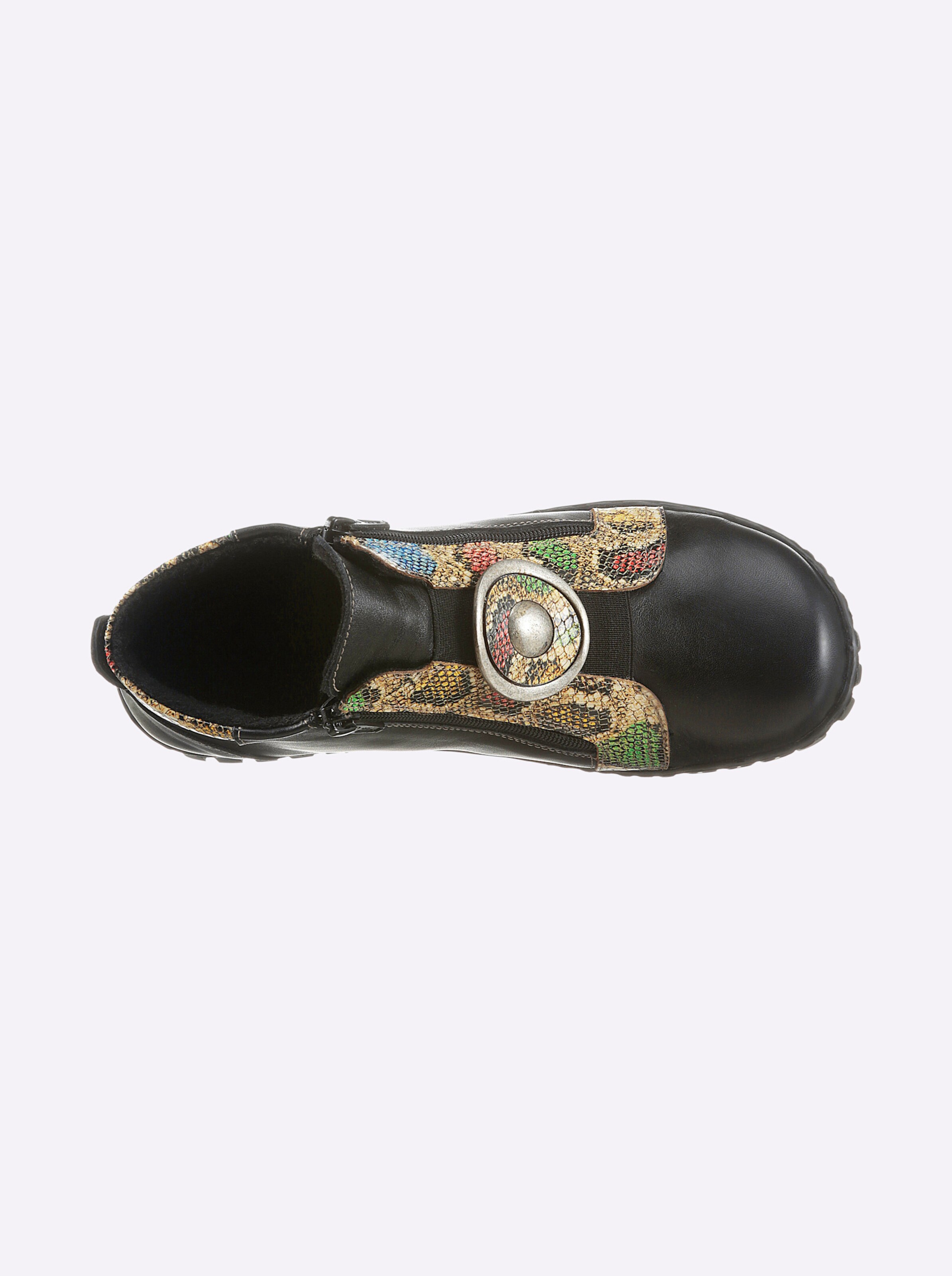 Gemini Stiefelette in schwarz