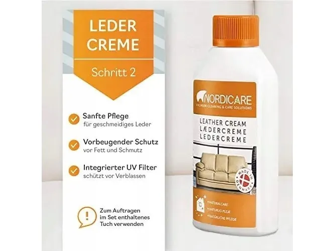 Nordicare LÆDERPLEJESÆT 2 x 250ml