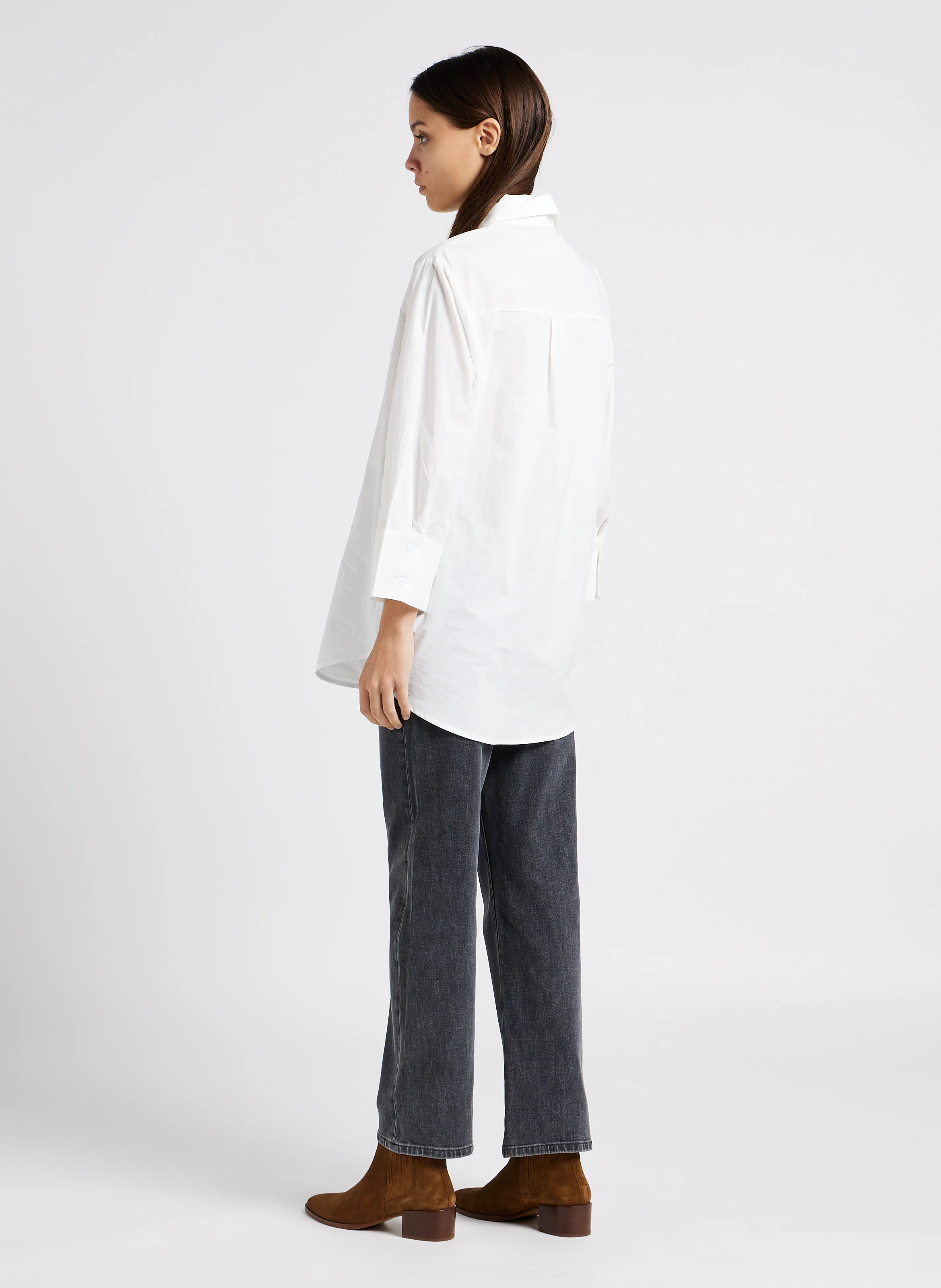 N°408 - Bottines en cuir | Marron