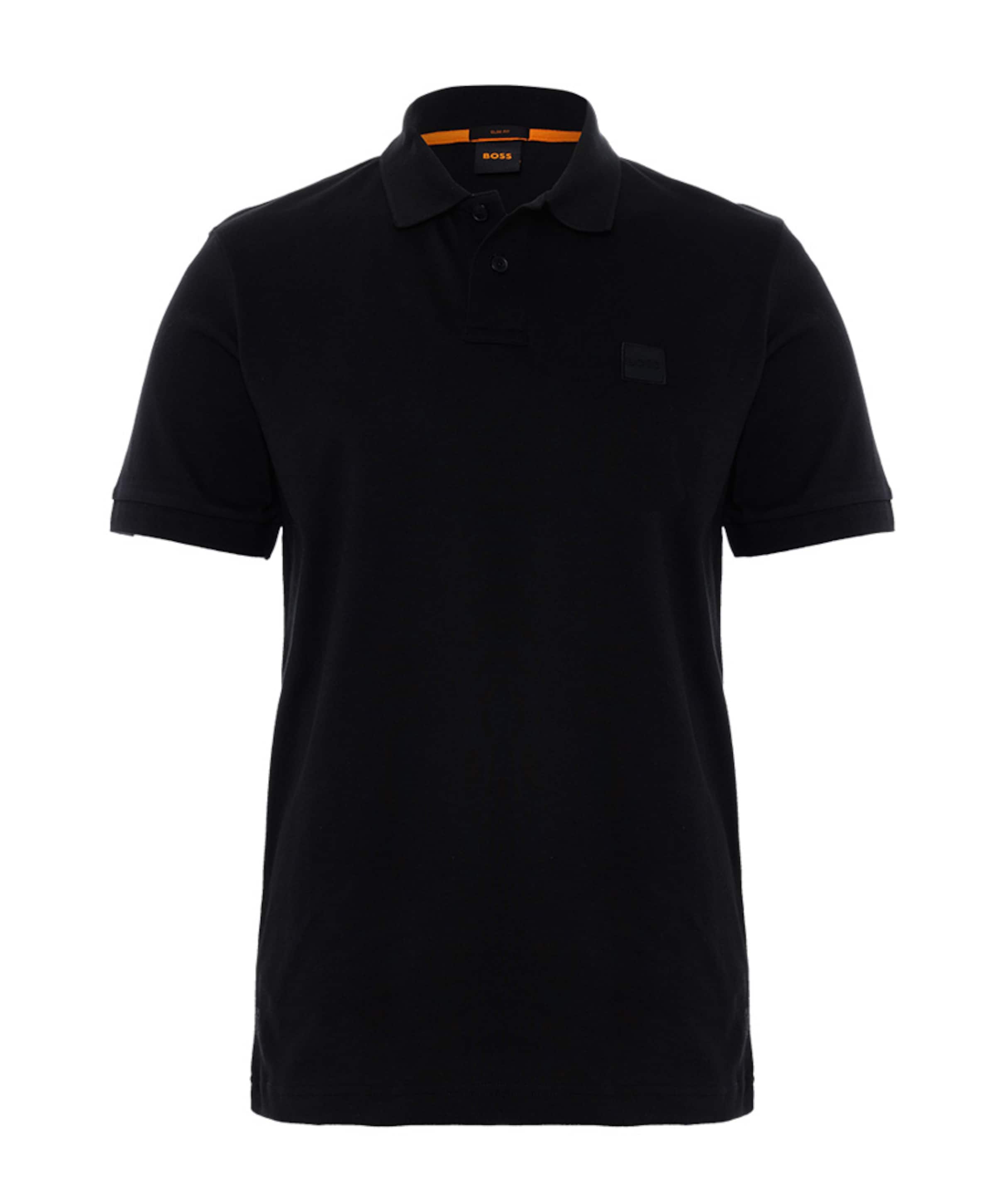 Boss Orange Heren polo zwart