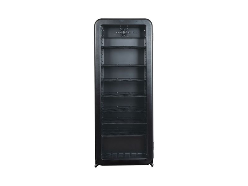 Kibernetik Getränkekühlschrank GK208 Schwarz Getränkekühlschrank mit LED-Innenbeleuchtung