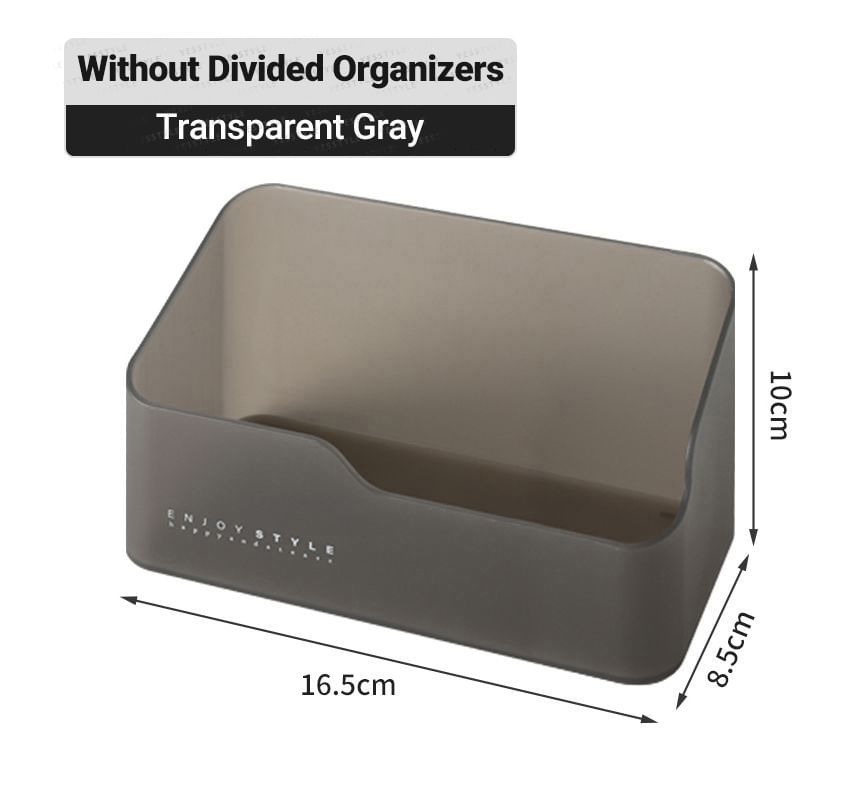 Yulu - Transparante plastic bureau-organizer (verschillende designs)