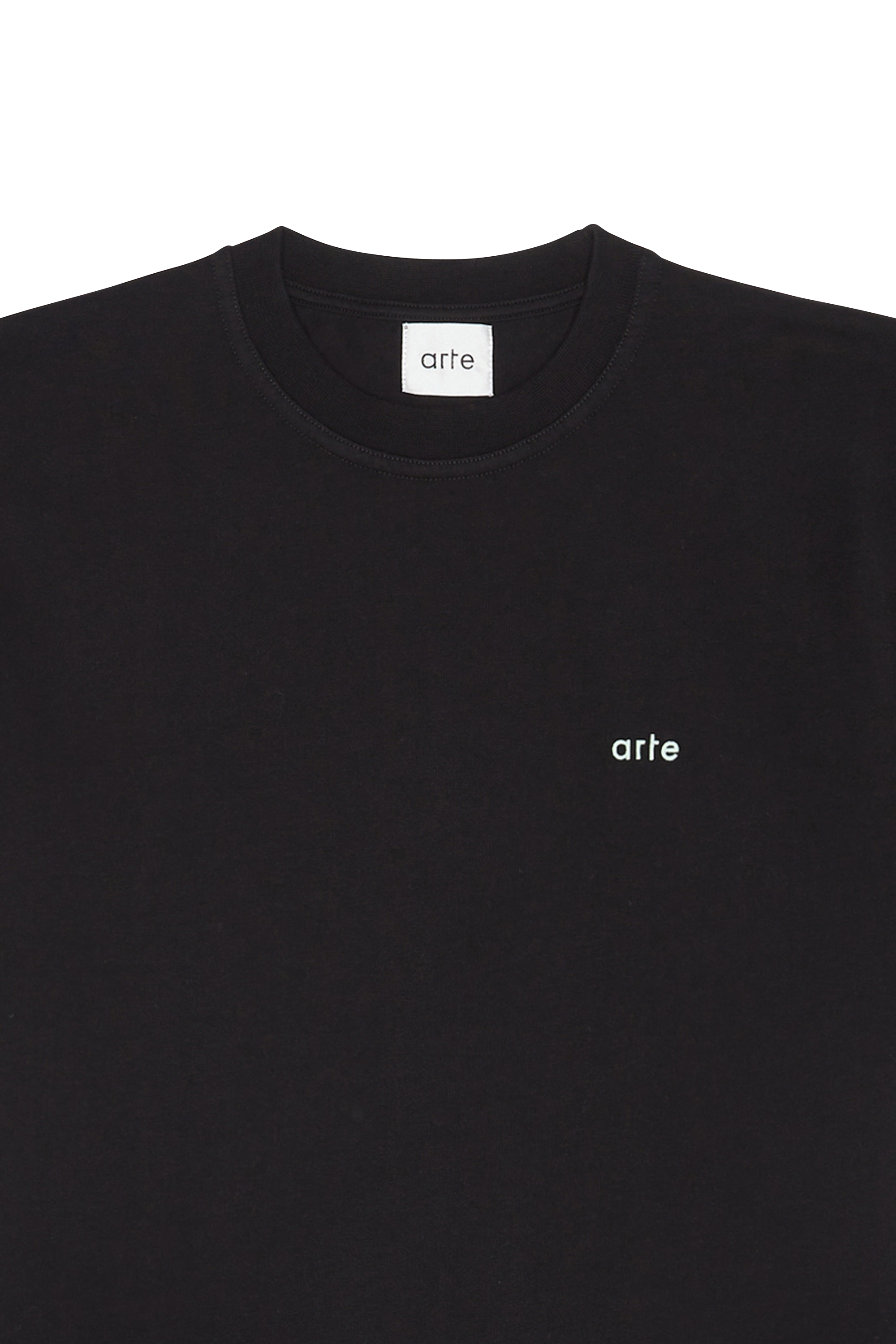 ARTE ANTWERP T-shirt Teo Back Rings T-shirt Noir
