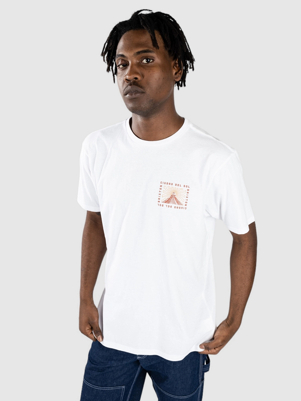 Brixton Del Sol Tailored T-Shirt white