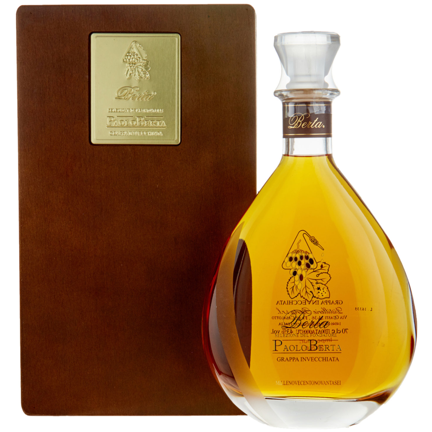 Grappa Berta Paolo Berta Riserva del Fondatore -70cl