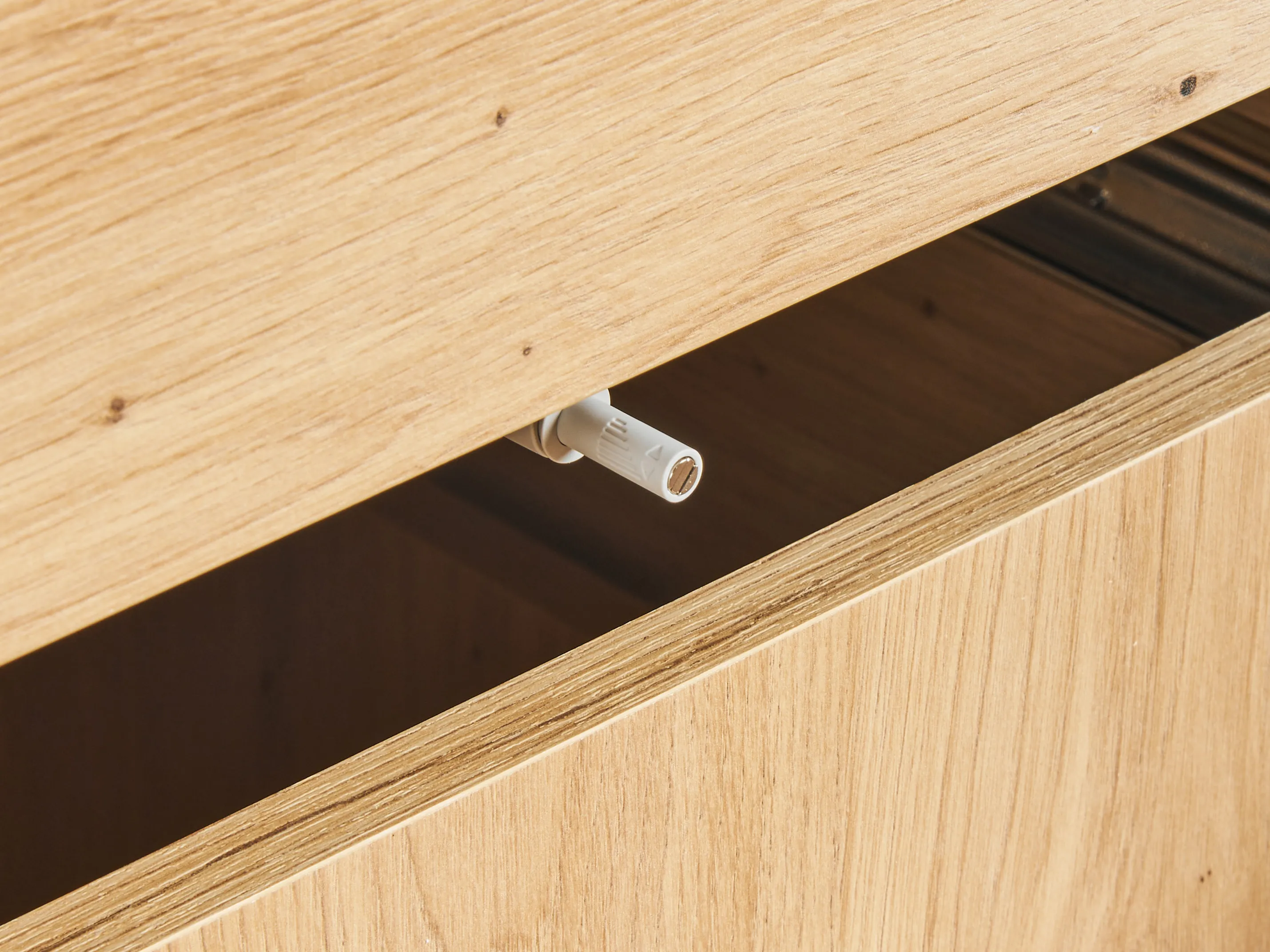 Dressoir met 2 deuren KENORA Lichtbruin