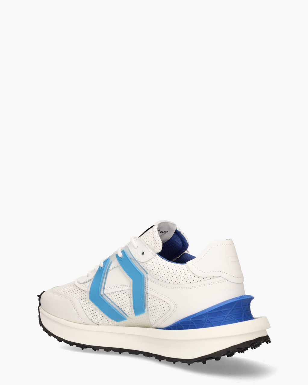 Mikakus 018 Wit/Blauw Herensneakers