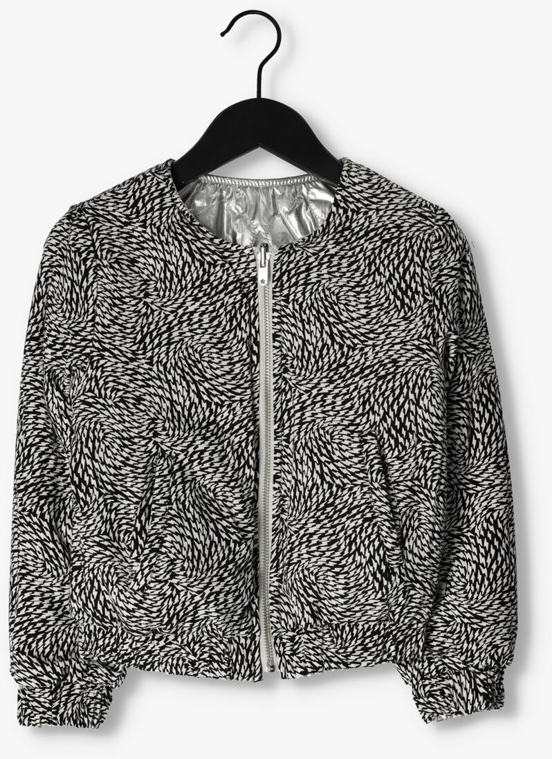 IKKS zilveren ikks jack bomber reversible