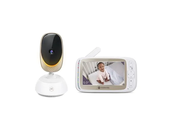 Motorola Nursery VM85 Connect - Baby overvågningssystem - trådløs (Wi-Fi, 2.4GHz radio) - 5