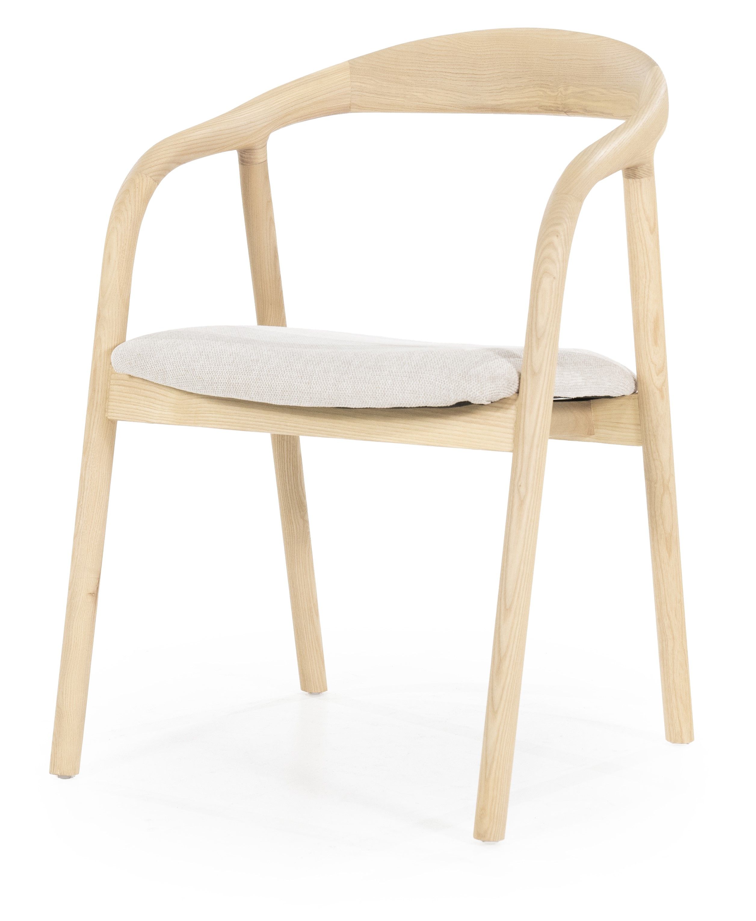 Stoel Naturel 96229 Rayven B55 x D60 x H76 cm