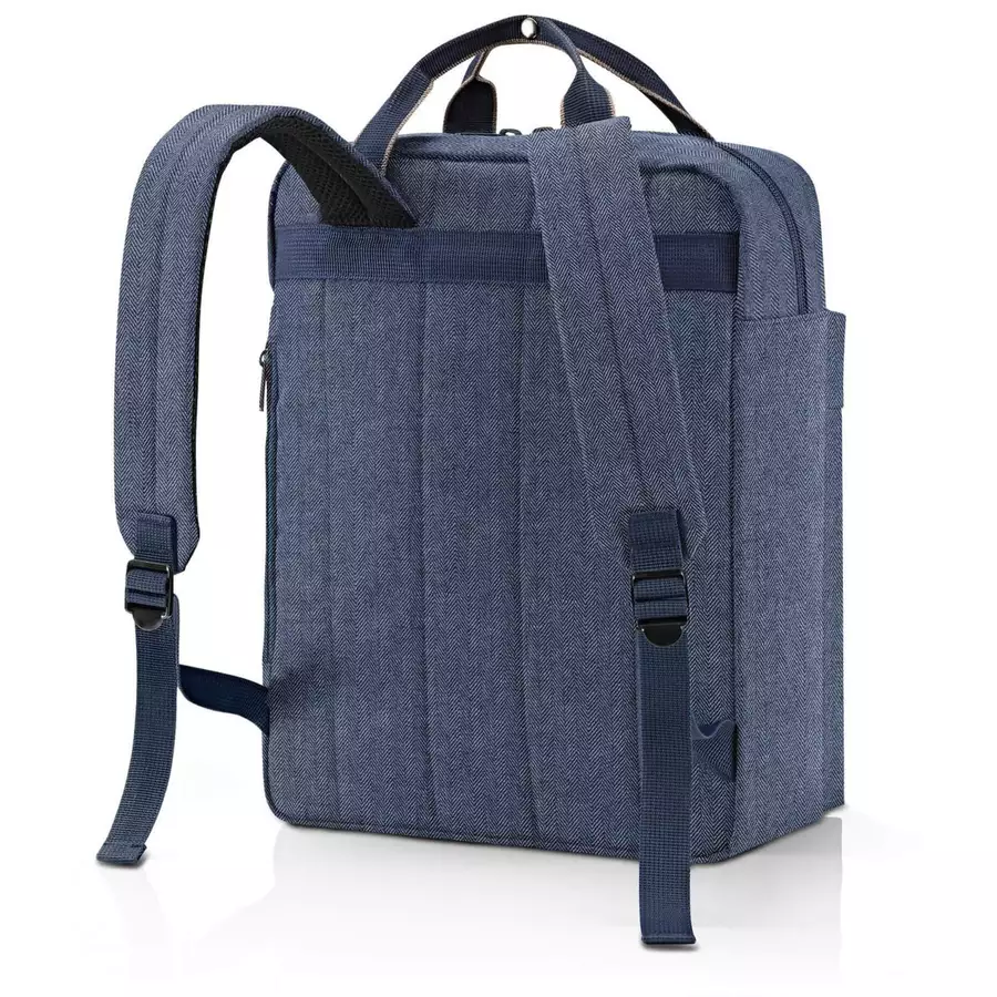 reisenthel allday Rucksack M - 15.6 39 cm herringbone dark blue