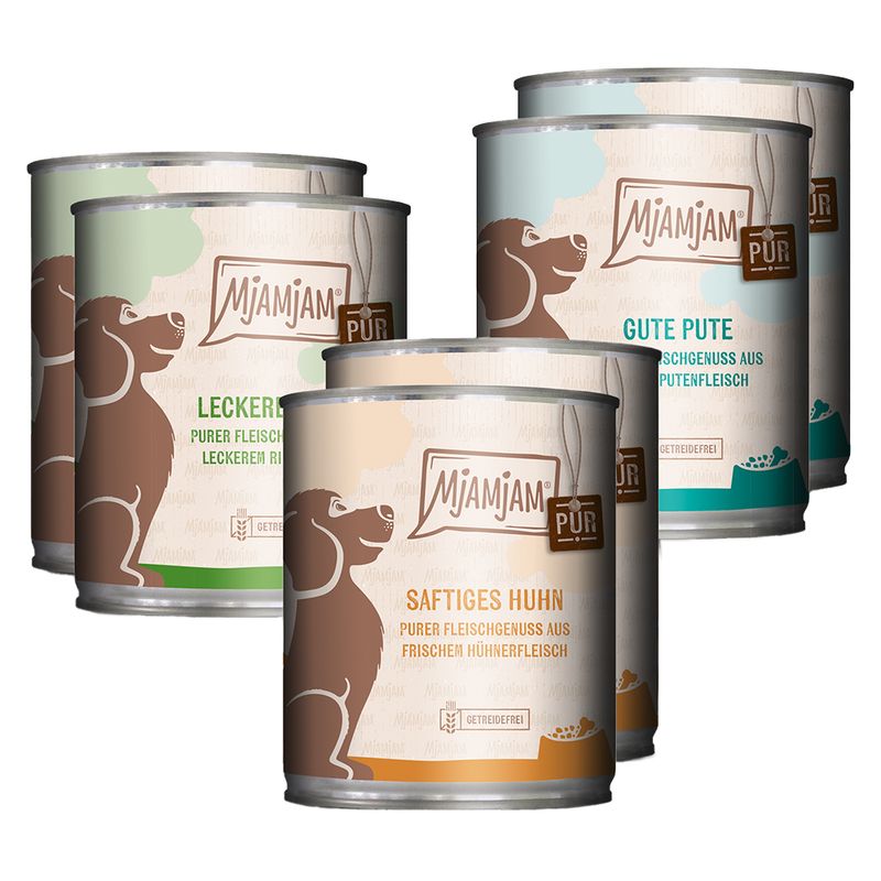 MjAMjAM Pure Viande 6 x 800 g