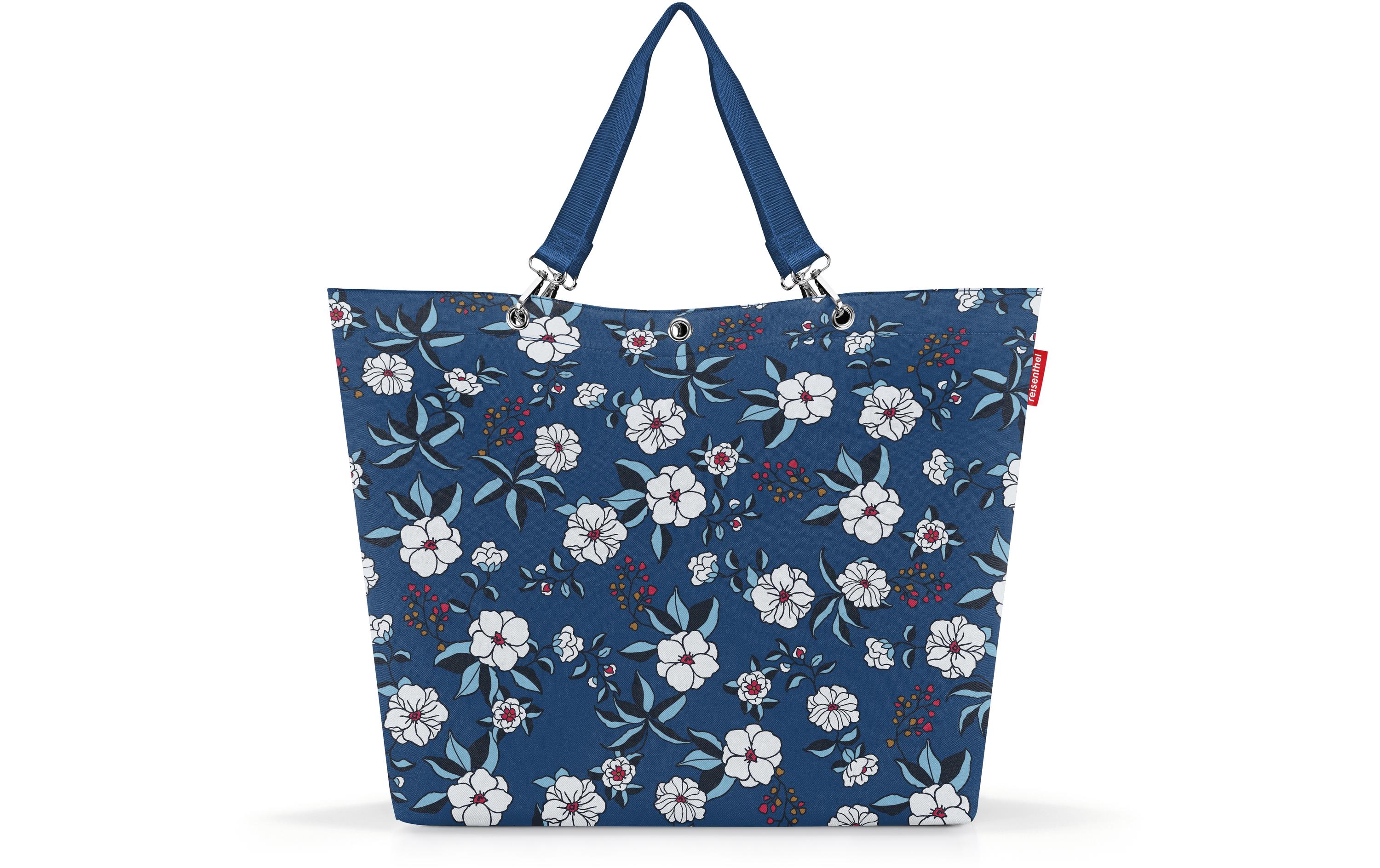 Tasche Shopper XL Garden BlueEinkaufstasche mit Tragegriffen