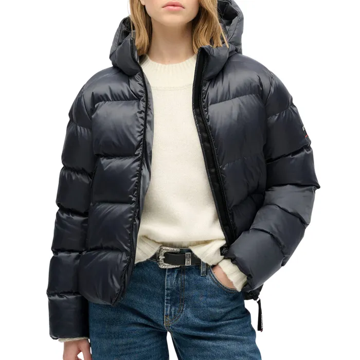Superdry Hooded Luxe Sports Puffer Winterjas Dames