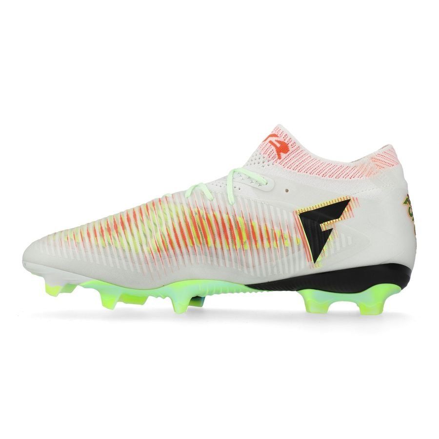 PUMA Future 8 Ultimate FG Launch Edition - Blanc/Noir/Jaune/Vert